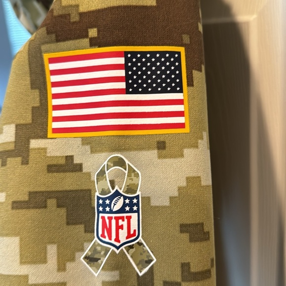 Nike Olive Tampa Buccaneers Salute To Service Therma Performance Hoodie M - Picture 5 of 5